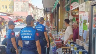 Zabıta ekiplerinden kaldırım ve yol işgallerine denetim