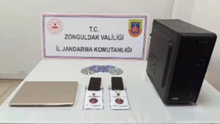 Zonguldakta siber suçlarla mücadelede 1 şüpheli yakalandı