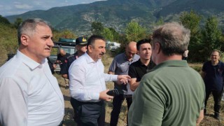 Zonguldaktaki orman yangınında 22 dönüm arazi zarar gördü