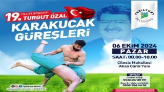 19.Uluslararası Turgut Özal karakucak güreşleri 6 Ekimde yapılacak