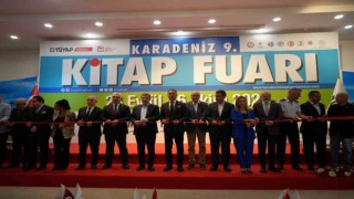 9. Karadeniz Kitap Fuarı açıldı