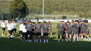 A Milli Futbol Takımı, Galler maçı hazırlıklarına devam etti