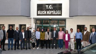 AK Parti İl Başkanı Yıldırım, Müftü Dilek ile bir araya geldi