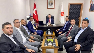 AK Parti Osmaniye İl Başkanı Binboğa'dan İl Müftüsü Çakmak'a Ziyaret