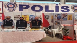 Akşehir İlçe Emniyet Müdürlüğü fuarda stant açtı