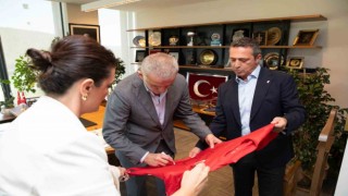 Ali Koç, TFF Başkanı Hacıosmanoğlunu ziyaret etti