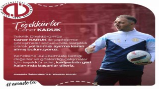 Anadolu Üniversitesi Futbol Kulübü Teknik Direktörü ile yollarını ayırdı