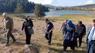 Ankara Kalkınma Ajansından Eğriova Tabiat Parkı Karanlık Gökyüzü parkına ziyaret