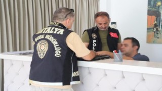 Antalyada günübirlik kiralanan evlerin denetimi yapıldı