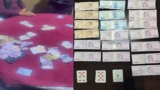 Ardahanda kumar oynayanlara suçüstü: 32 bin 125 lira ceza