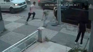 Arkadaşların şakalaşması kazayla sonuçlandı: O anlar kamerada