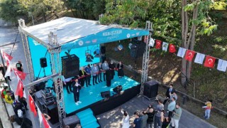 Arnavutköyde kışlık lezzetler festivalinde renkli görüntüler