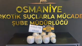 Asfalt Tankerinde 4 Kilo 750 Gram Skunk Ele Geçirildi