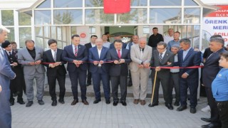 Aslanapa Örenköyde tadilatı tamamlanan Dörtyol Merkez Camii ibadete açıldı