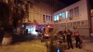 Atatürk Devlet Hastanesinde yangın paniği