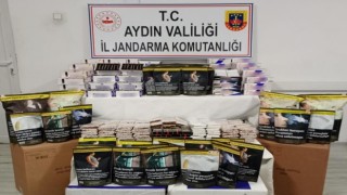Aydında 44 bin makaron ele geçirildi