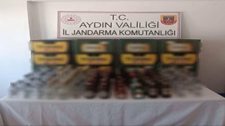 Aydında jandarma ekipleri belgesiz içki satışına geçit vermedi