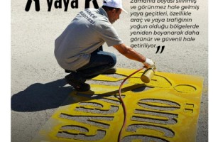 Bahçe Belediyesi Yaya Güvenliği İçin Harekete Geçti