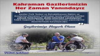 Bakan Işıkhan: “Gazilerin tekerlekli sandalye ihtiyacını SGK karşılayacak”