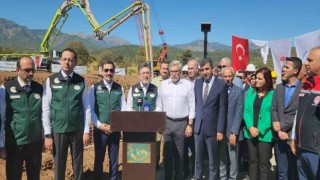 Bakan Yumaklı, Tahtaköprü Barajı sulama hattı çalışmalarını inceledi