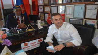 Balıkesir BŞB Başkanı Akın Ayvalıklı gazileri unutmadı