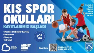 Balıkesir Büyükşehirnin Kış Spor Okullarına kayıtlar başladı