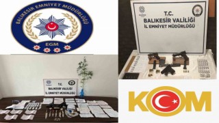 Balıkesir merkezli tefecilik operasyonunda 10 gözaltı