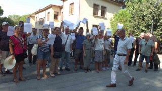 Balıkesirde çevreciler altın madeni işletmesine karşı çıktı
