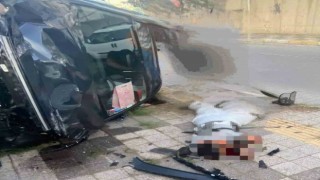 Bandırmada feci kaza: Belediye çalışanı hayatını kaybetti