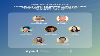 BARÜden 14 akademisyen “Dünyanın En Etkili Bilim İnsanları” listesinde