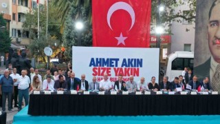 Başkan Ahmet Akın, Erdeklilerle buluştu
