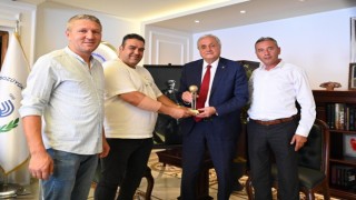 Başkan Bakkalcıoğluna, Vitraspordan ziyaret