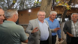 Başkan Ertaş, muhtarlarla bir araya geldi