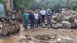 Başkan Güler, Başçayırdaki çalışmaları inceledi