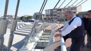 Başkan Özlü biten ve devam eden projeleri inceledi