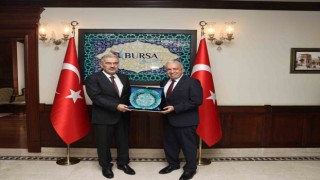 Başkan Şadi Özdemirden Vali Ayyıldıza ziyaret