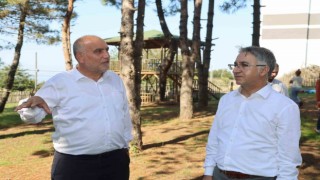Başkan Sandıkçı: “Çocuklarımıza doğa ve çevre sevgisi aşılıyoruz”