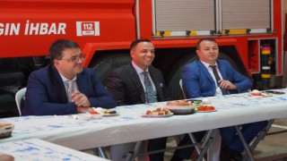 Başkan Yardımcısı Çobanoğlu, itfaiyeciler bir araya geldi