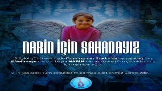 Belediye Kütahyaspor, Narin için sahaya çıkacak