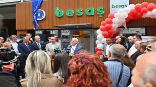 Besaşın ilksatış mağazası Gemlikte açıldı