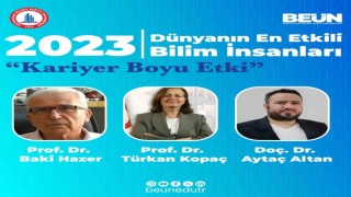 BEUNdan 9 akademisyen Dünyanın En Etkili Bilim İnsanları listesinde yer aldı