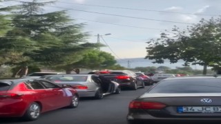Beykozda düğün konvoyunda havaya ateş açtılar