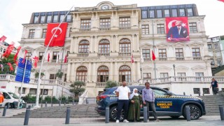 Beyoğlunda Togg engelsiz taksi oldu
