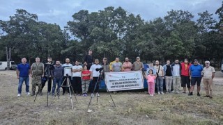 Beyşehir Gölü kıyısında yıldız gözlem etkinliği