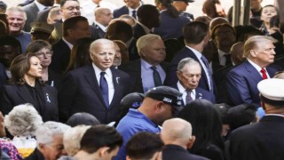 Biden, Harris ve Trump 11 Eylül anma törenine katıldı