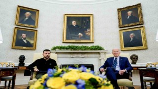 Biden ve Zelenskiy, Beyaz Sarayda bir araya geldi