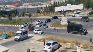 Bilecik 1. OSB Kavşağında trafik karmaşası