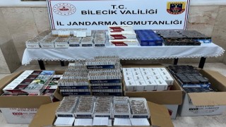 Bilecikte 53 bin adet dolu makaron ele geçirildi