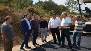 Bilecikte köy yollarında çalışmalar devam ediyor