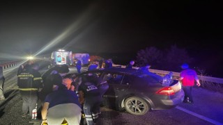 Bilecikte meydana gelen trafik kazasında 2 kişi yaralandı